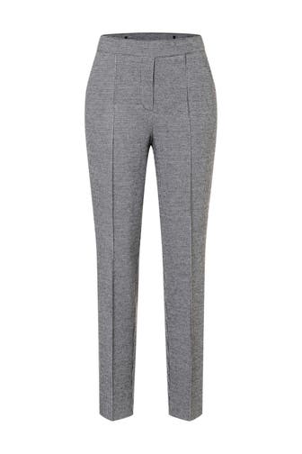 MORE & MORE Stoffhose small pepita jersey Straight