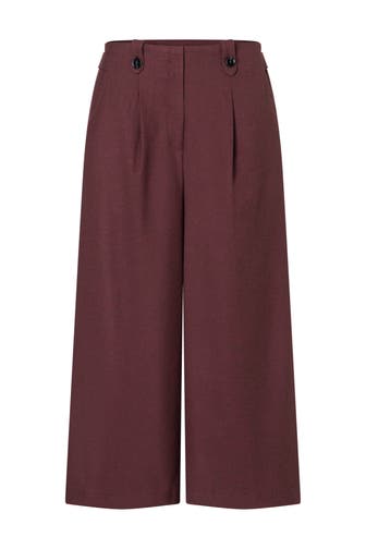 MORE & MORE Stoffhose raisin brown Culotte