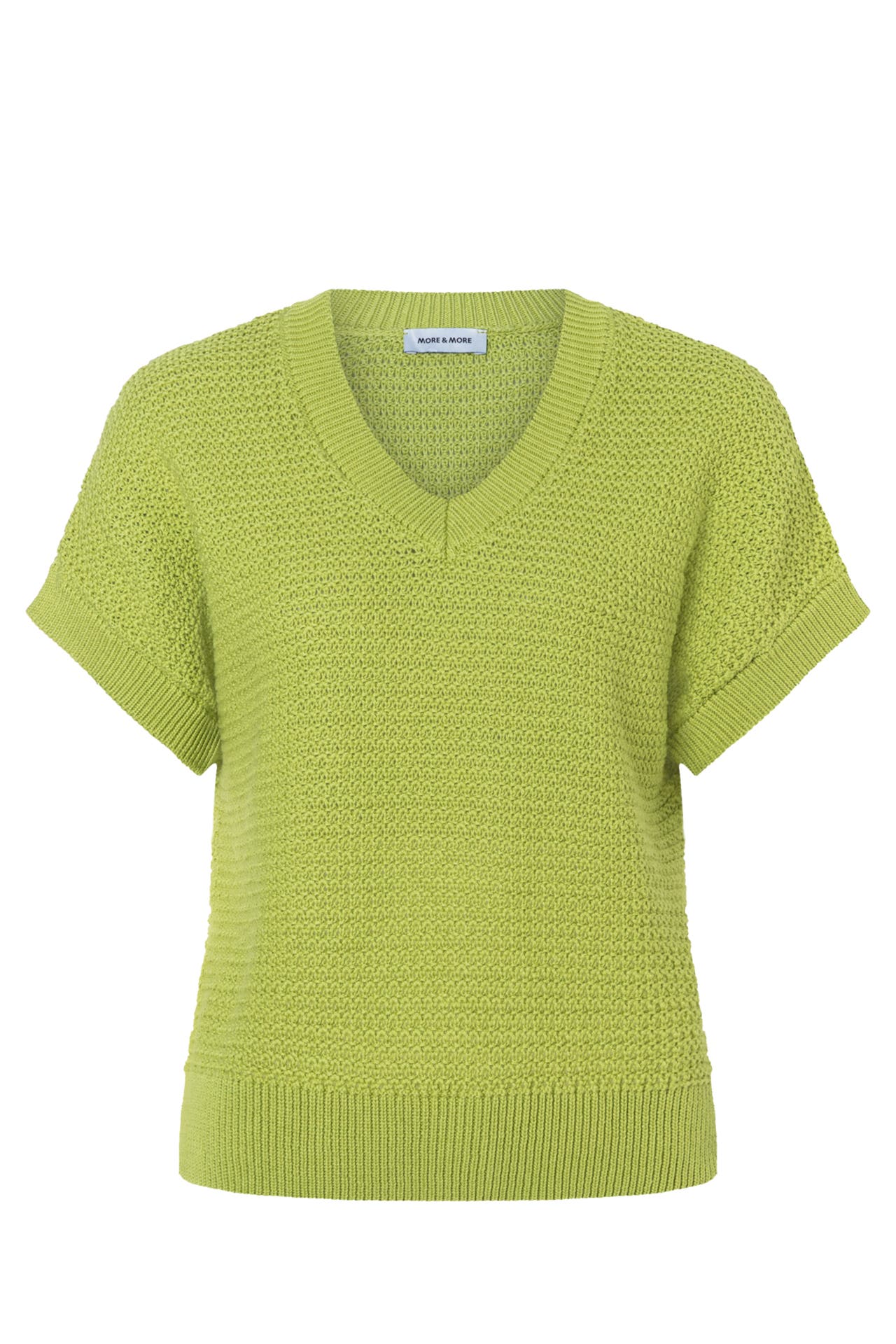 MORE & MORE Pullover pistachio, Bild 1