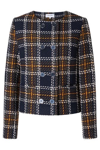 MORE & MORE Blazer maxi check