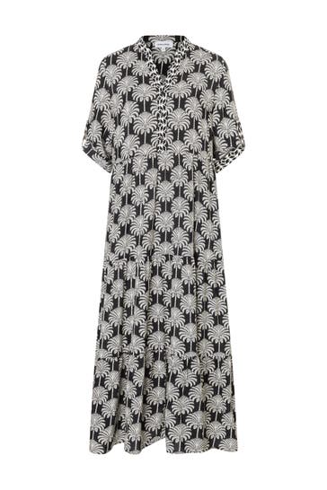 MORE & MORE Casual-Kleid palm print
