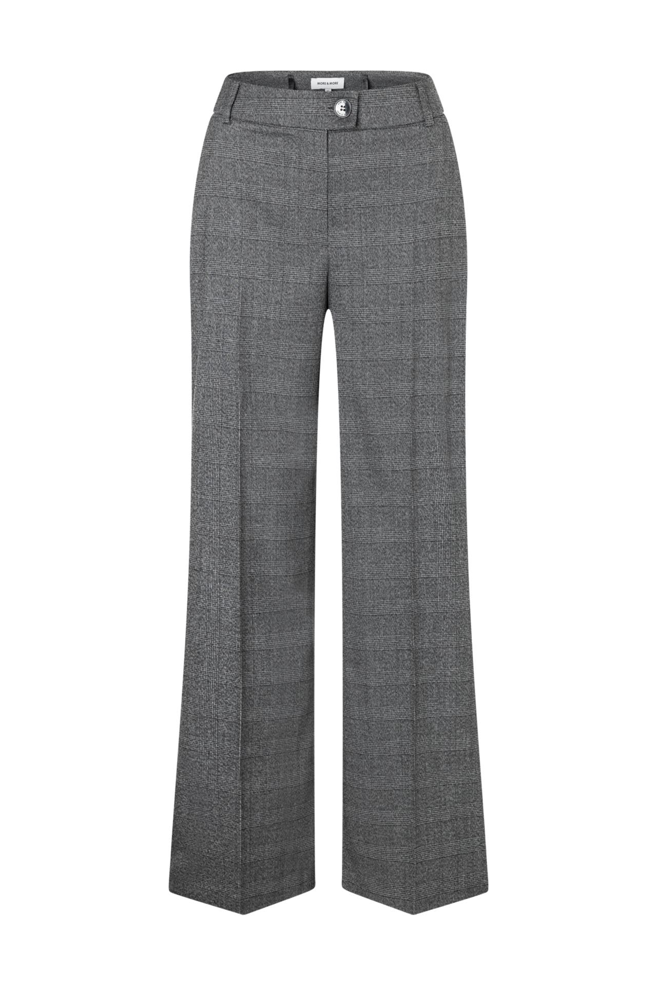 MORE & MORE Stoffhose glencheck stretch two coloured Culotte, Bild 1