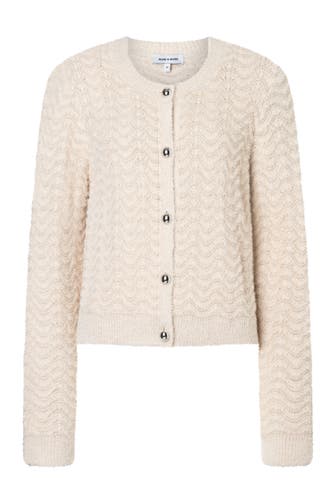 MORE & MORE Strickjacke powder creme