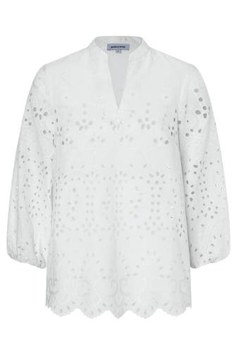 MORE & MORE Casual-Bluse off white