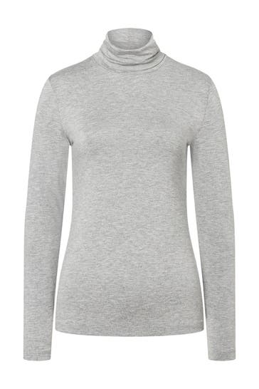 MORE & MORE T-Shirt silvergrey melange