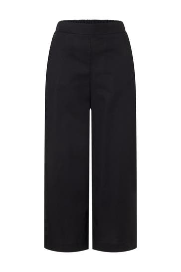 MORE & MORE Stoffhose black Culotte