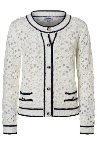 MORE & MORE Strickjacke offwhite
