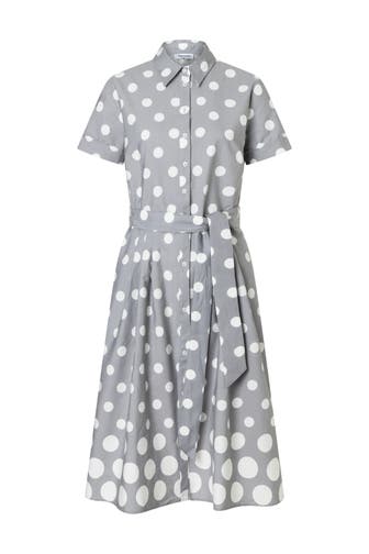 MORE & MORE Casual-Kleid silver grey/offwhite