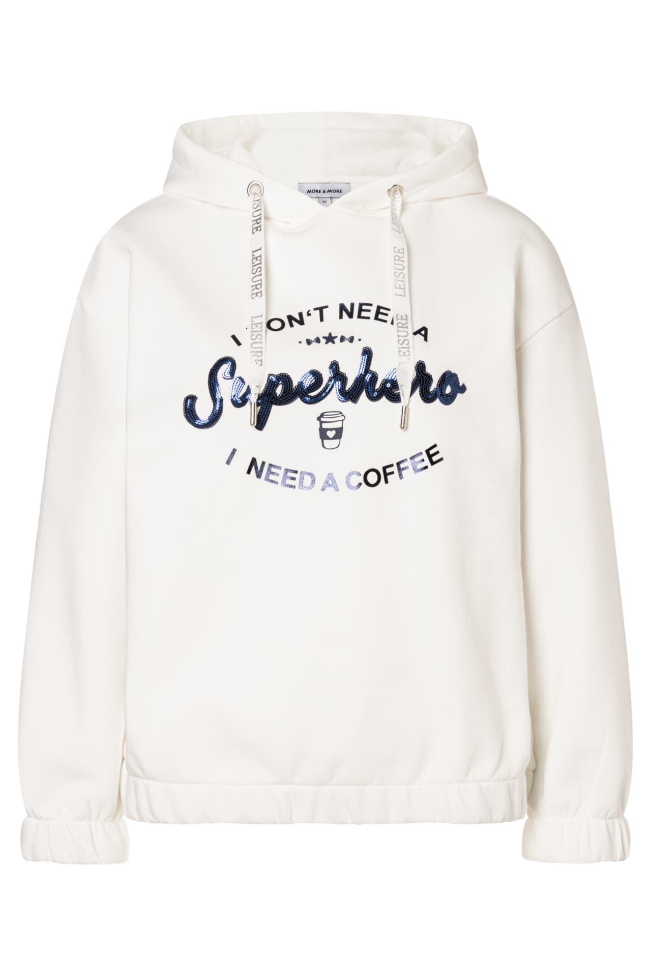 MORE & MORE Sweatshirt off white, Bild 1