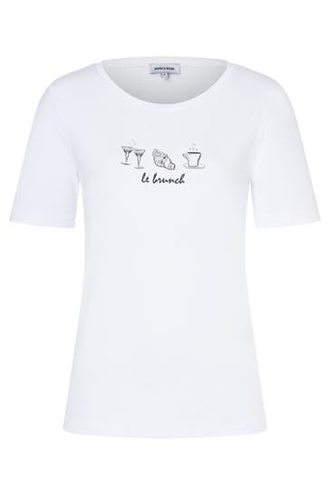 MORE & MORE T-Shirt white