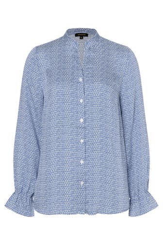 MORE & MORE Casual-Bluse mini twotone print