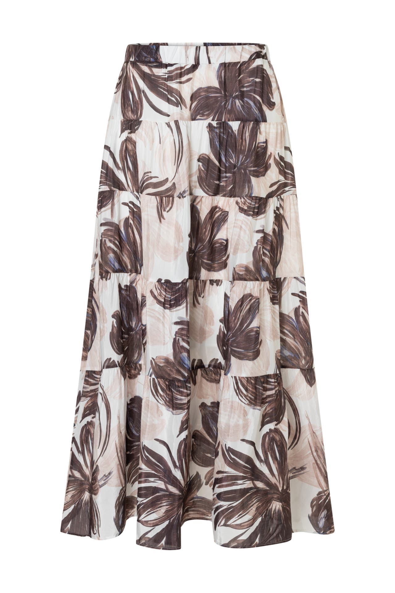 MORE & MORE Maxirock flower print, Bild 1