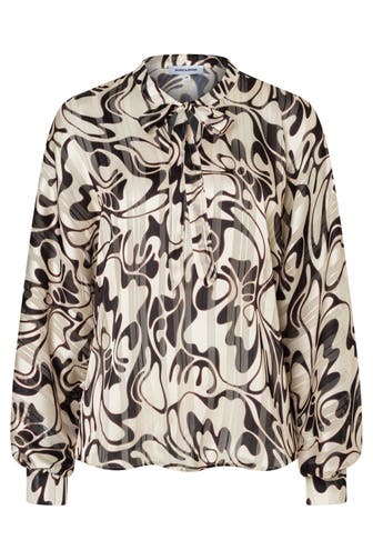 MORE & MORE Casual-Bluse glam art print