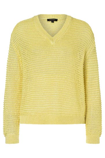 MORE & MORE Pullover tender yellow