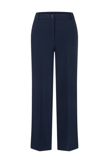 MORE & MORE Stoffhose dark blue Culotte