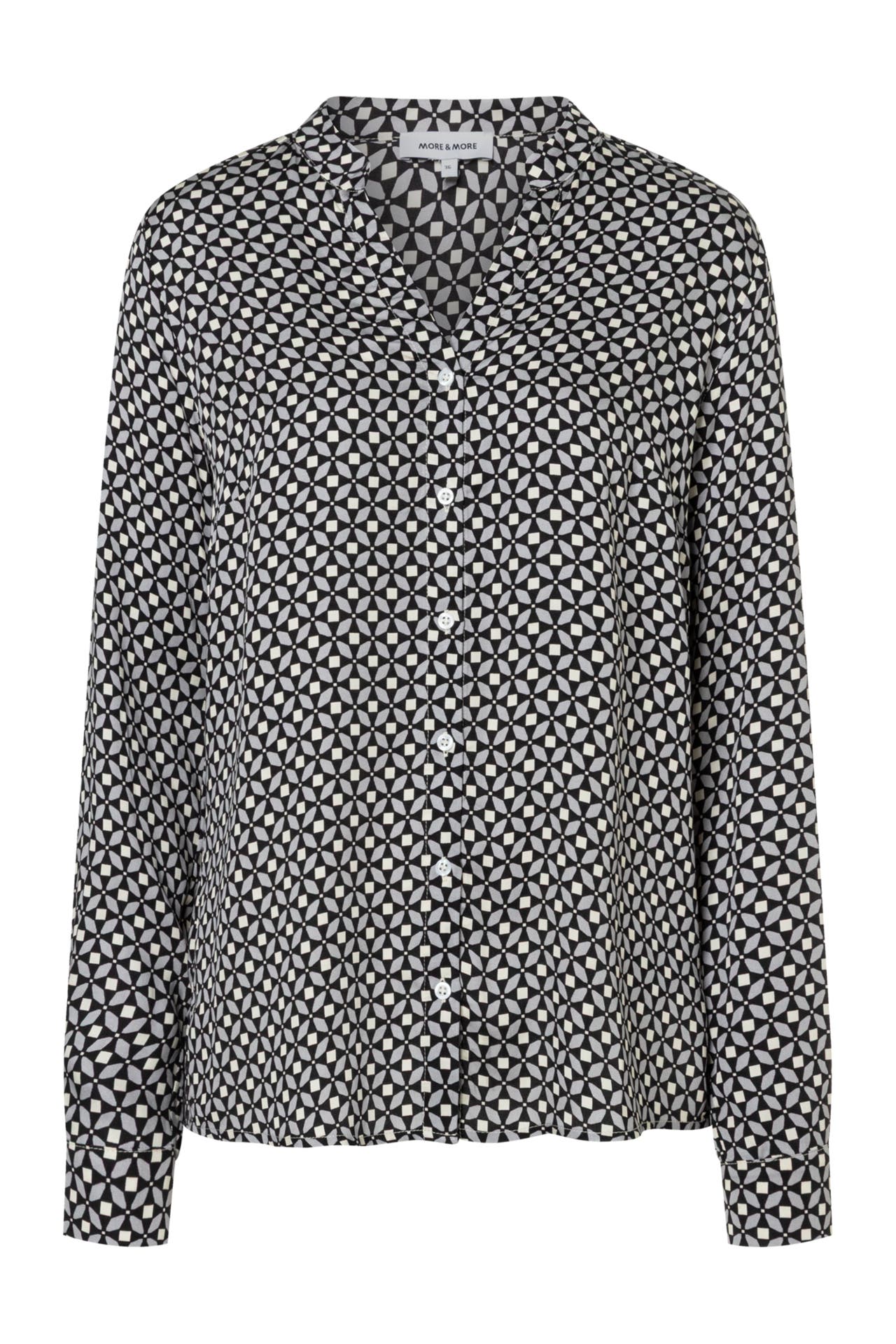 MORE & MORE Casual-Bluse modern graphical print, Bild 1