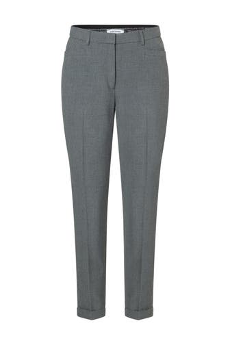 MORE & MORE Business-Hose warm grey melange Skinny