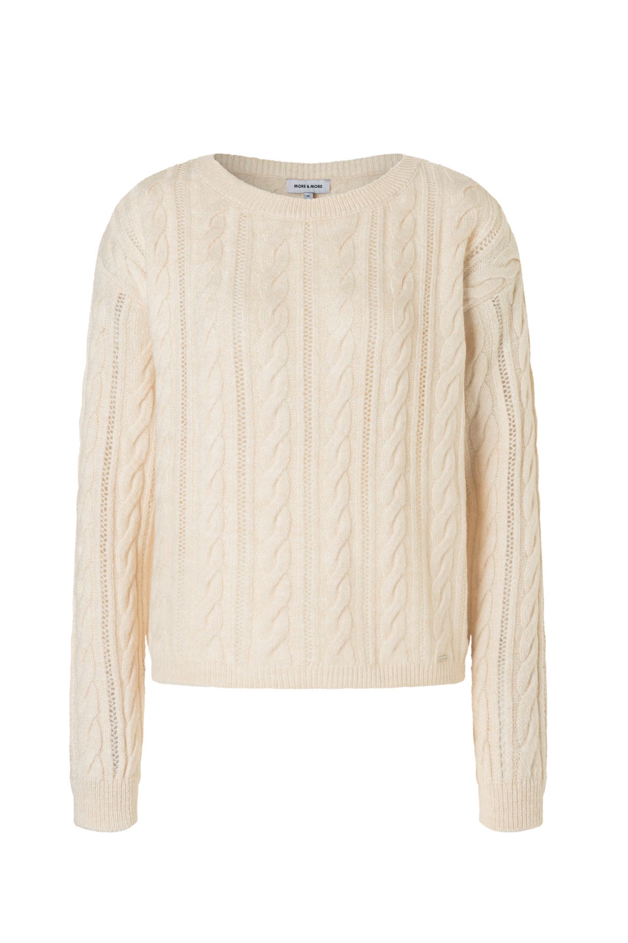 MORE & MORE Pullover powder creme melange, Bild 1