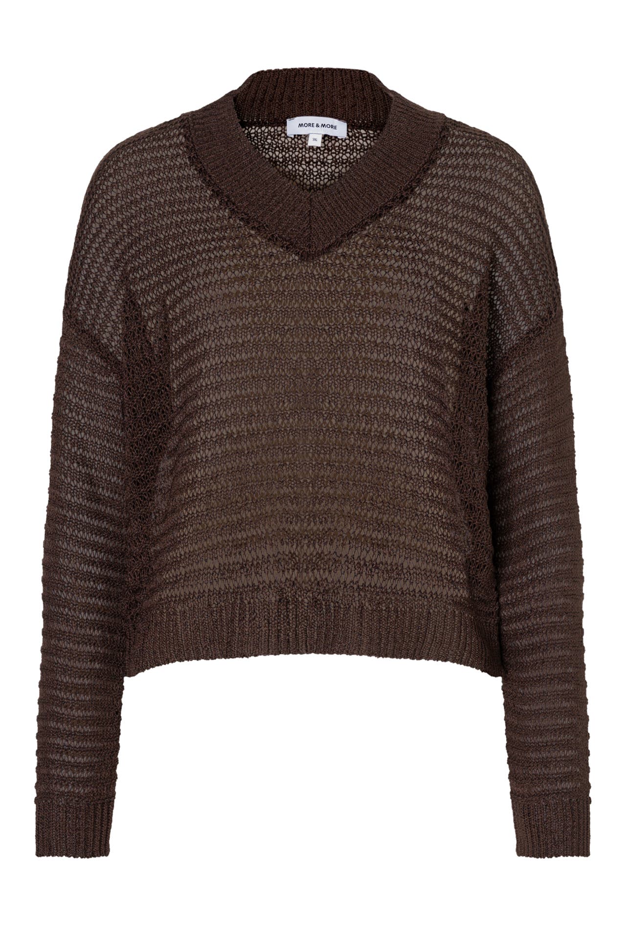 MORE & MORE Pullover brown, Bild 1