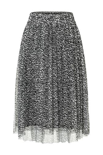 MORE & MORE Midirock shiny jacquard