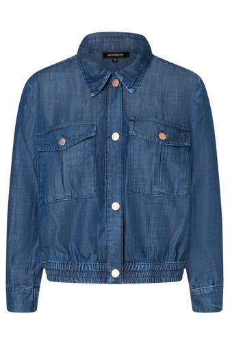 MORE & MORE Blouson middle blue denim