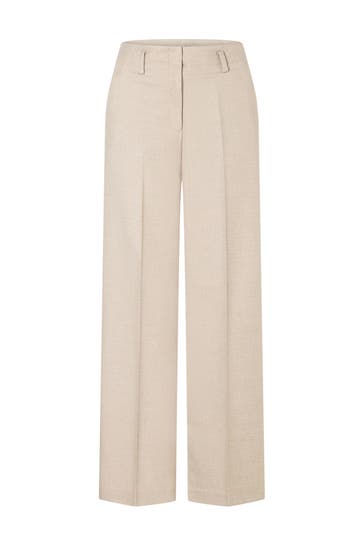 MORE & MORE Stoffhose pale stone Culotte