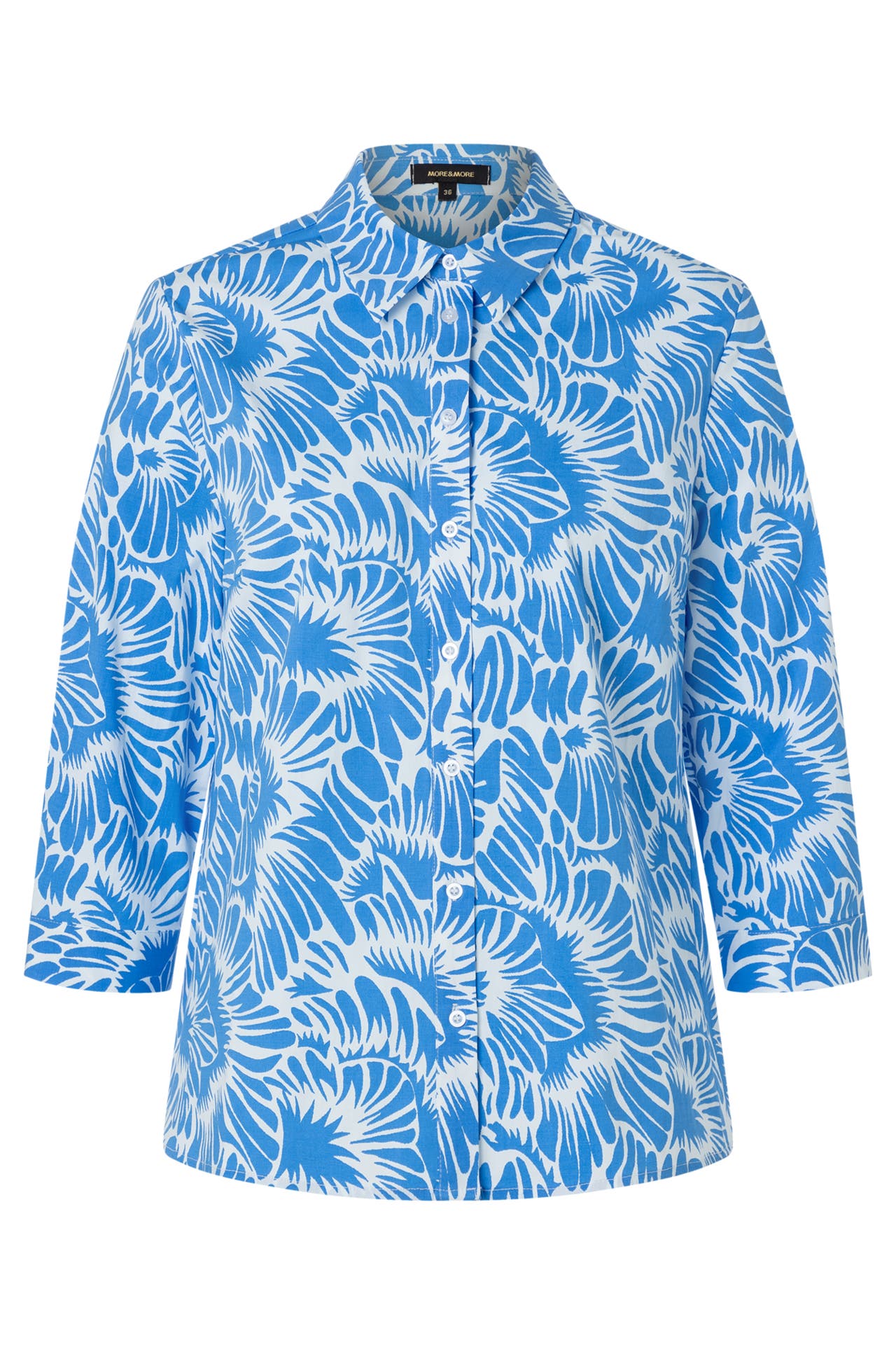 MORE & MORE Casual-Bluse big twotone pattern, Bild 1