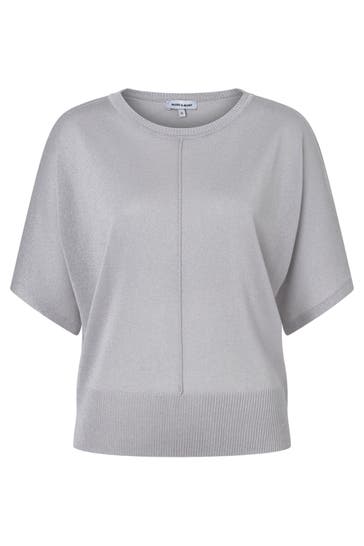 MORE & MORE Pullover silver grey