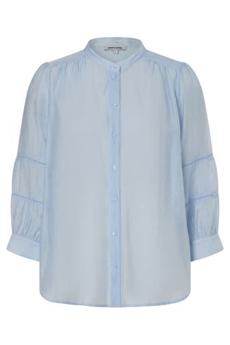 MORE & MORE Casual-Bluse soft blue