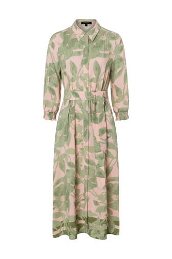 MORE & MORE Casual-Kleid flowerbranches print with bordure