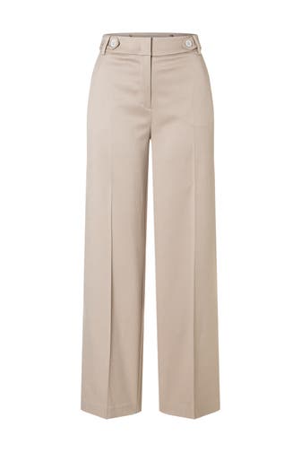 MORE & MORE Stoffhose beige Culotte