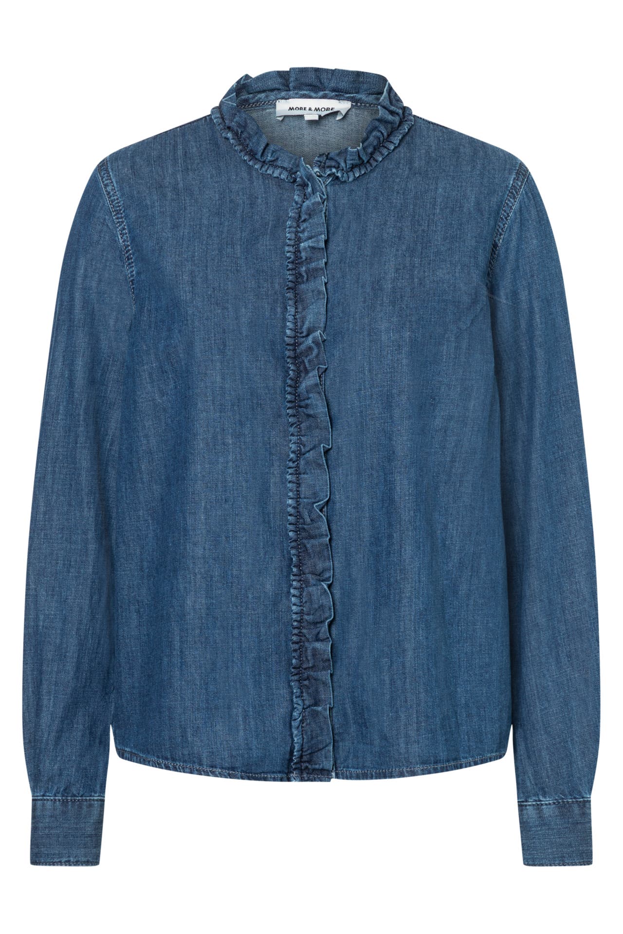MORE & MORE Casual-Bluse denim, Bild 1
