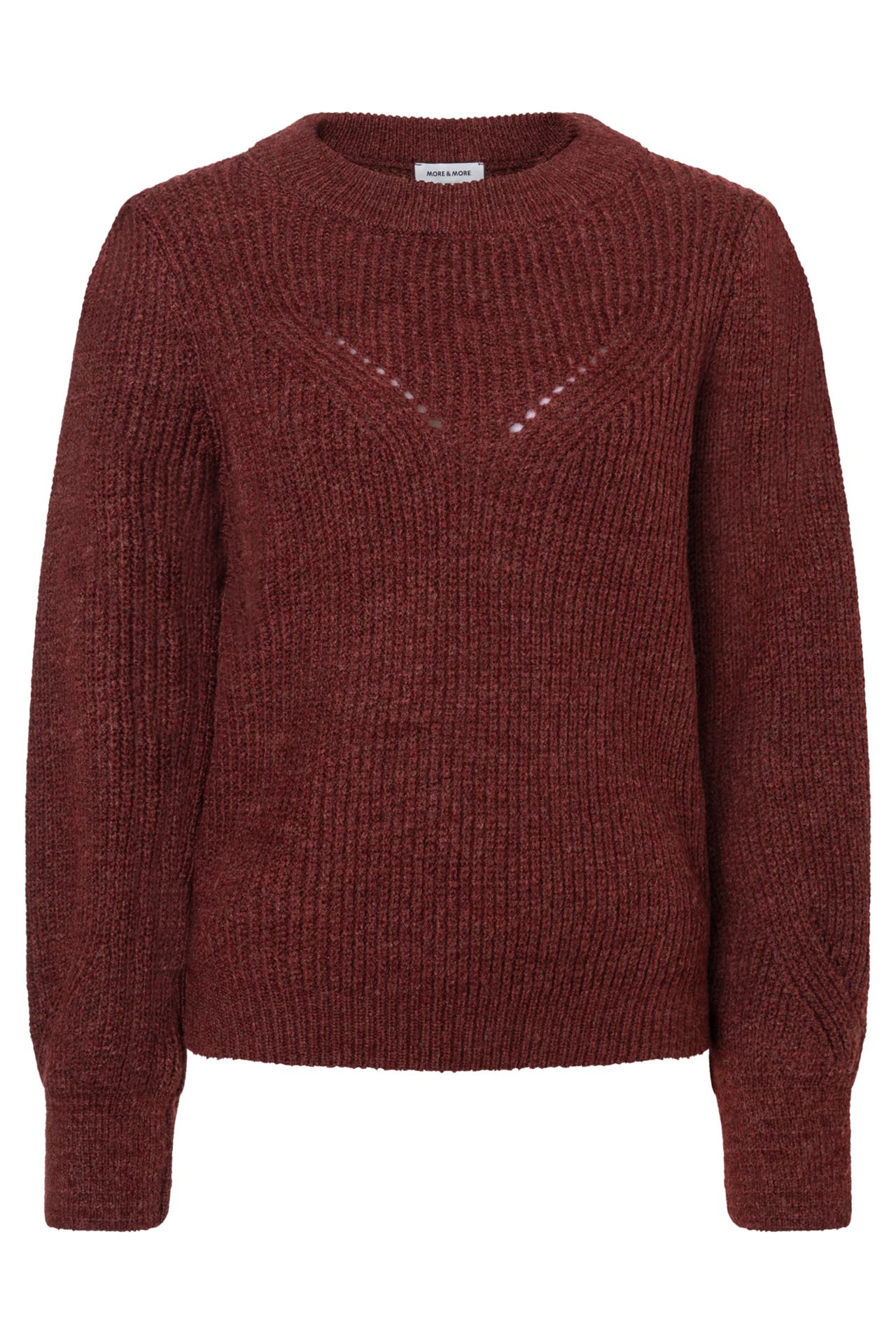 MORE & MORE Pullover raisin brown, Bild 1
