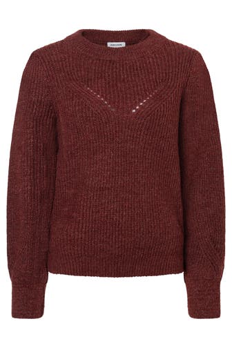 MORE & MORE Pullover raisin brown