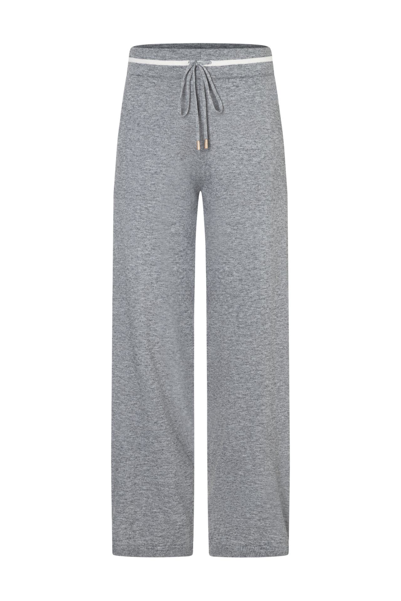 MORE & MORE Stoffhose warm grey melange Straight, Bild 1