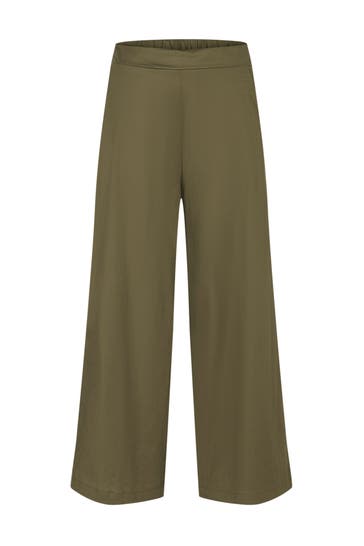 MORE & MORE Stoffhose tundra olive Culotte