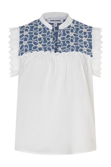 MORE & MORE Casual-Bluse offwhite