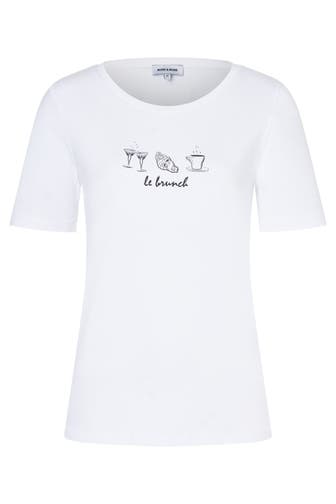 MORE & MORE T-Shirt white