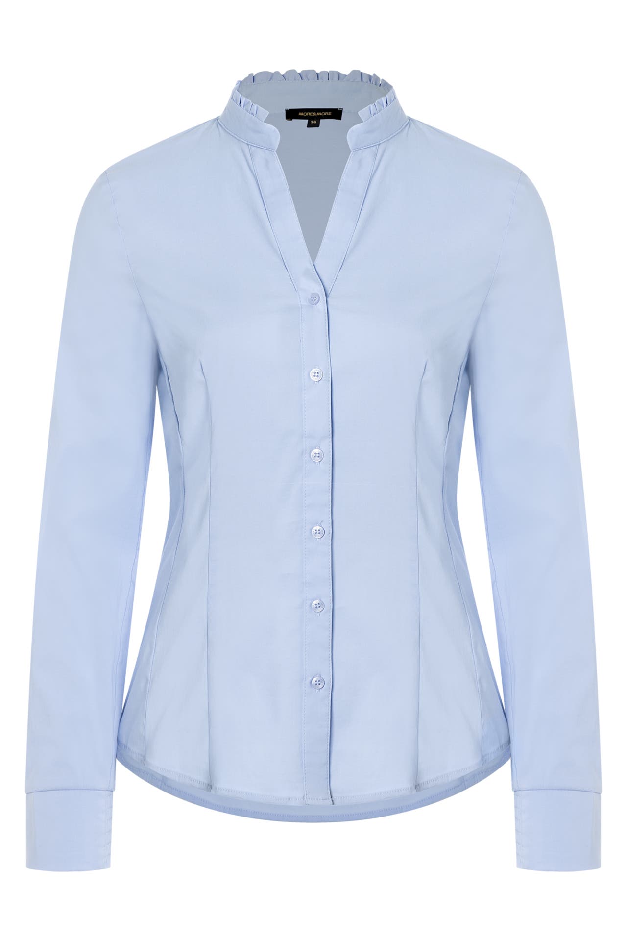 MORE & MORE Casual-Bluse hellblau, Bild 1