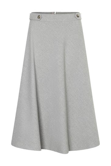 MORE & MORE Midirock silvergrey melange
