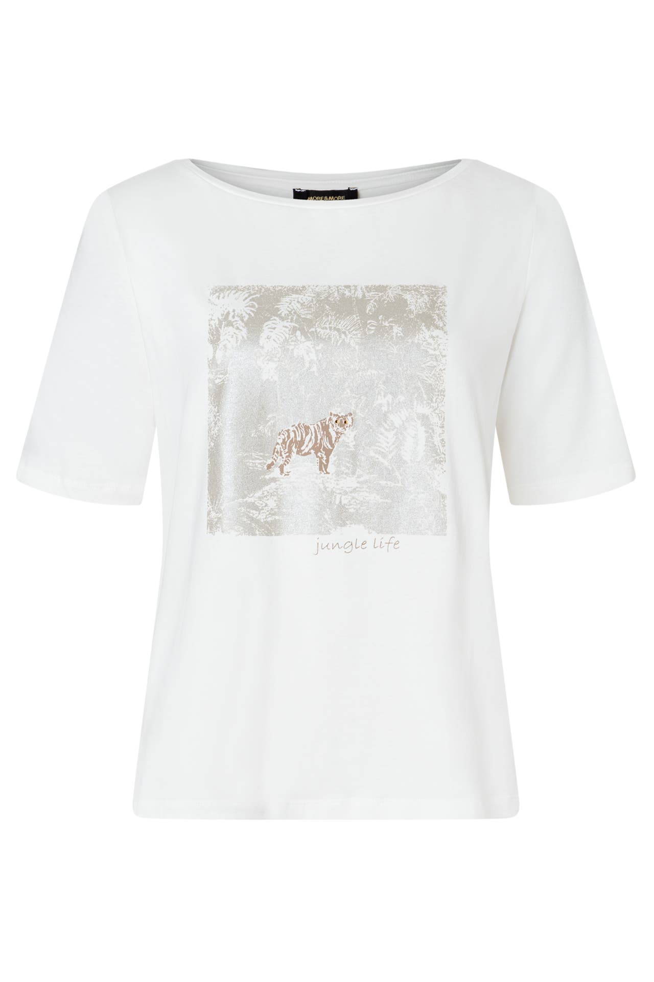 MORE & MORE T-Shirt off white, Bild 1