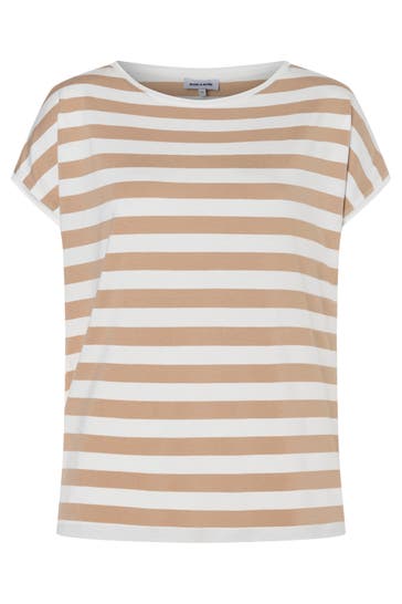 MORE & MORE T-Shirt beige/offwhite