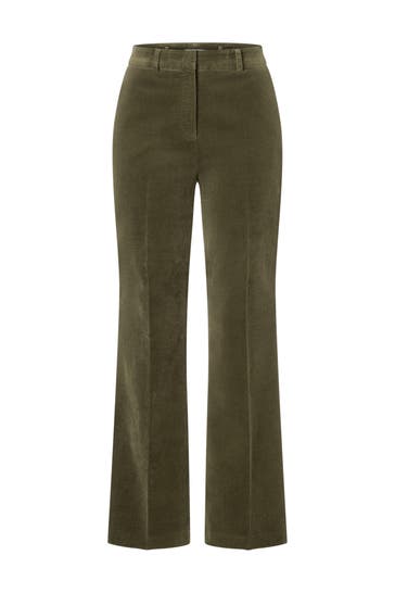 MORE & MORE Stoffhose olive leaf Straight