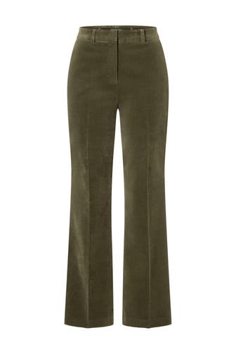 MORE & MORE Stoffhose olive leaf Straight