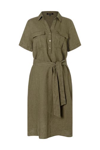 MORE & MORE Casual-Kleid tundra olive