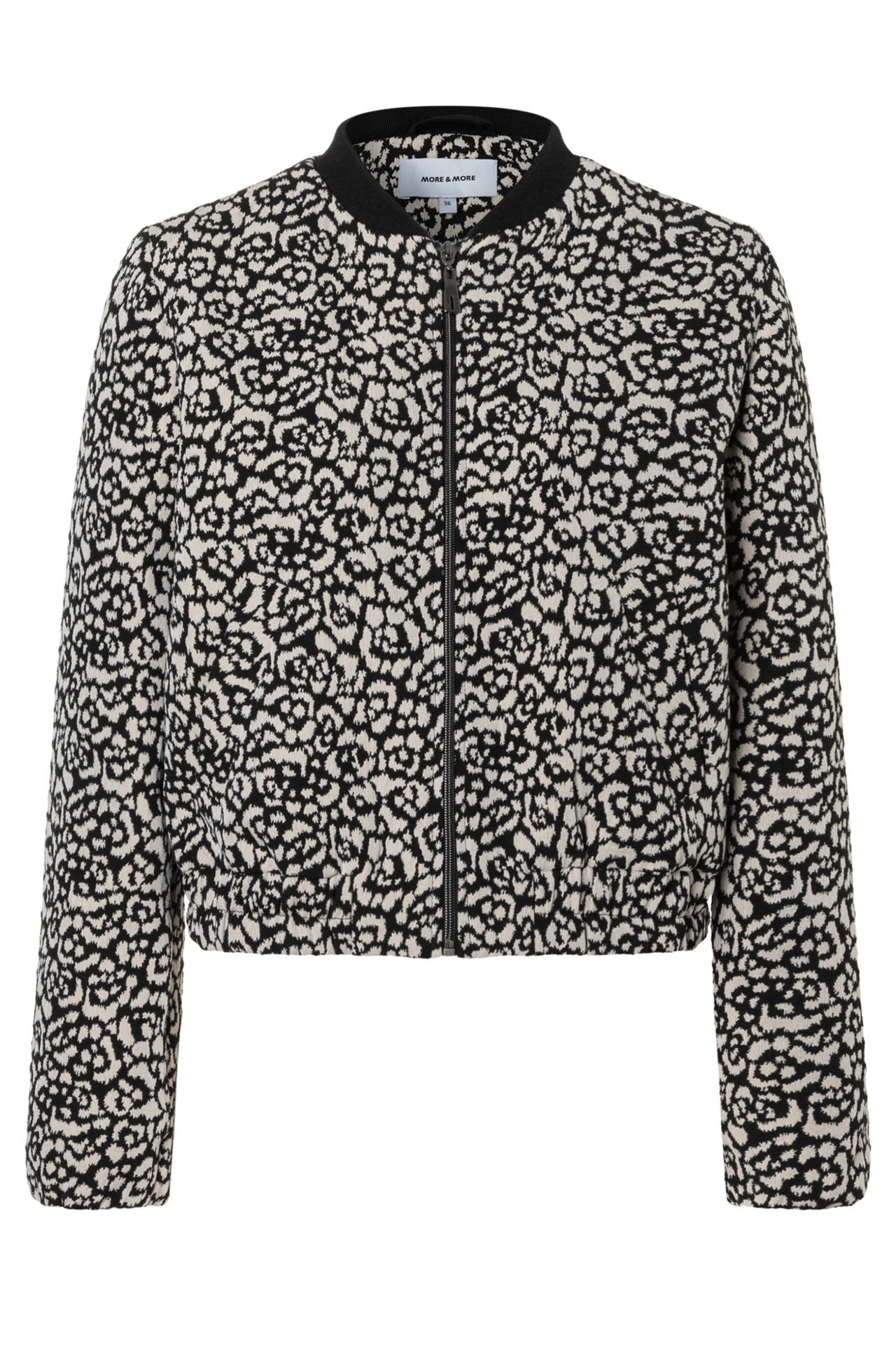 MORE & MORE Blouson shiny jacquard, Bild 1