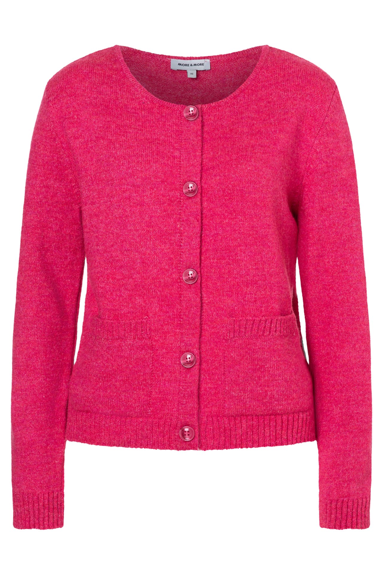 MORE & MORE Strickjacke pink, Bild 1
