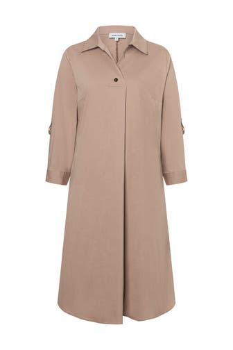 MORE & MORE Casual-Kleid ginger brown