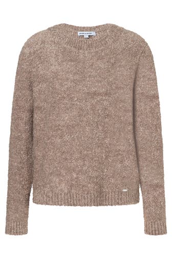 MORE & MORE Pullover taupe melange