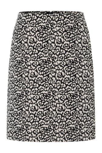 MORE & MORE Minirock shiny jacquard